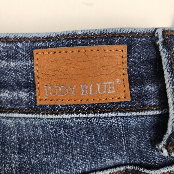 Judy Blue Jeans Womens 5/27 Blue Slim Fit JB82428DK (27x29) - Picture 10 of 11